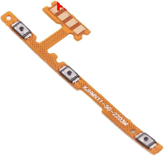 Power On Off Volume Button Flex Cable Side Key Switch ON Off Control Button Repair Parts for Xiaomi Poco M4 Pro 5G
