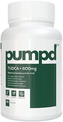 Tudca 600mg | Liver Detox Supplement 90 Capsules