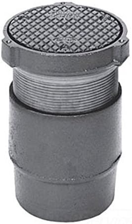 Zurn Wilkins Z1400-3NL 3" Heavy-duty Level-Trol Adjustable Floor Cleanout, Neo-loc