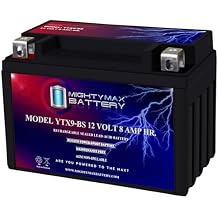 Mighty Max Battery YTX9-BS Replacement for HONDA VT600C CD Shadow Deluxe, VLX 600CC 88-'03