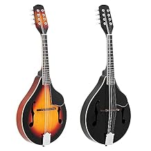 A Style Elegant Mandolin Rosewood with Guard Board Sunset for Beginner Adults
