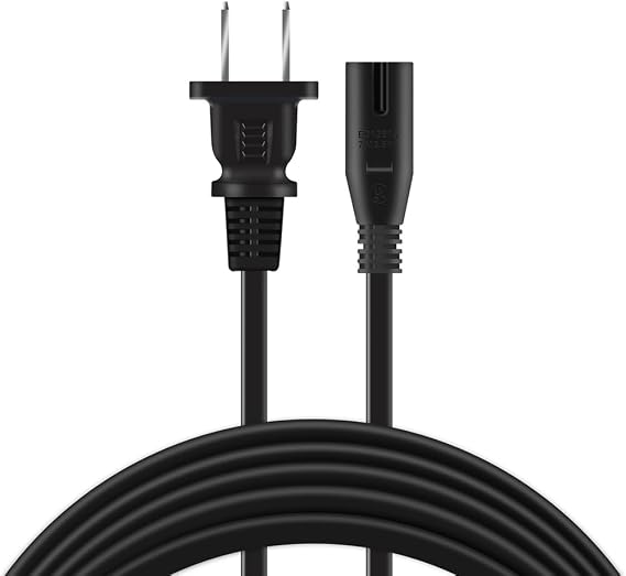 UL 6ft AC Power Cord Cable Compatible with Gemini CDX-2250i Pro DJ Dual CD/MP3 Media Player