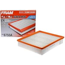 FRAM Extra Guard CA8755A Replacement Engine Air Filter for Select Cadillac, Chevrolet, and GMC Models, Provides Up to 12 Months or 12,000 Miles Filter Protection