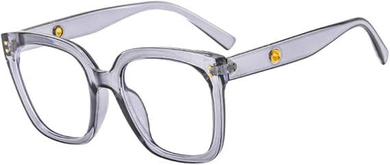 Shiratori Blue Light Blocking Glasses Rectangle Chic Preppy Look MultiColor Frame for Women Men