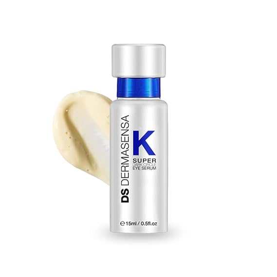K Super Eye Serum, 0.5 fl oz (15ml) Vitamin K & Arnica Formula for Dark Circles & Puffiness