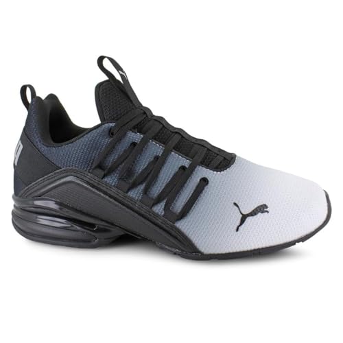 PUMA Axelion Fade 2 Running Shoe - Mens - WhiteBlack, 10.5 M US