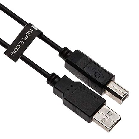 Printer Cable 10 Feet for HP Officejet Pro 8740, Pro 8620, 3831, HP Deskjet 2544, 2540, Canon PIXMA MG5650 Selphy CP1200 All-in-One Wireless Fits HP, Canon, Epson, Samsung, Dell