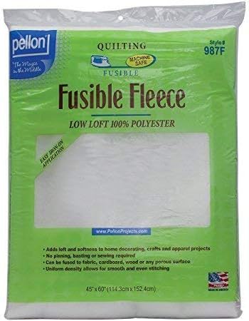 Fusible Fleece by Pellon: 45"x60" Pack-2