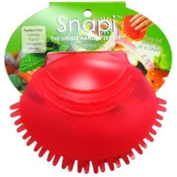 Snapi - The Single Handed Salad Server - Watermelon Red