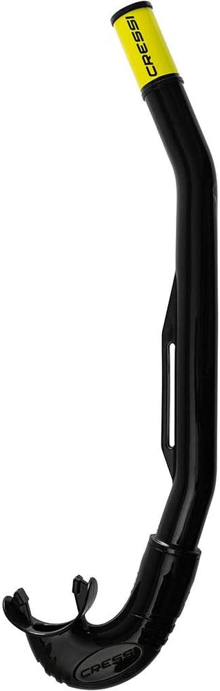 Cressi Scuba Diving Minimal Fixed Keeper Snorkel - Easy and Comfortable to Use - Island: Designed in Italy