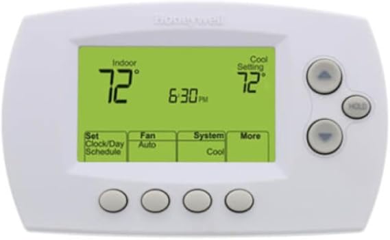 Honeywell TH6320R1004 Wireless FocusPRO 6000 Digital Programmable Thermostat