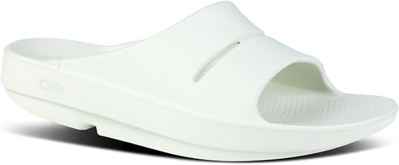 OOFOS Unisex OOahh Slide Cosmic Gray 5 Medium