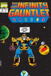Infinity Gauntlet #4 (Jim Starlin Thanos)