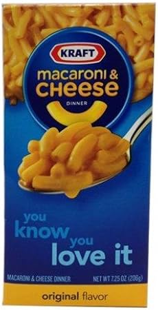Kraft Macaroni & Cheese Oiginal Flavor 206 G. (pack 3)