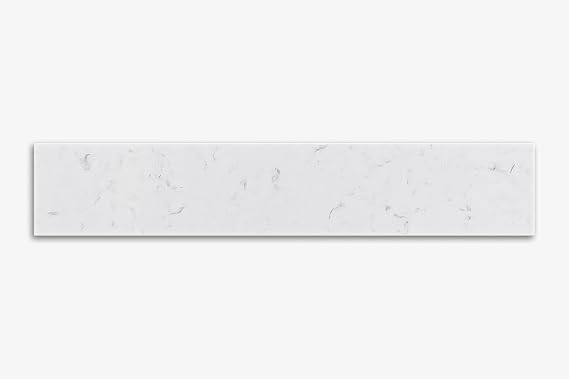 Vanity Carrara White Quartz Sidesplash