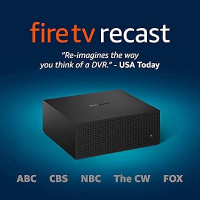Fire TV Recast, over-the-air DVR, 1 TB, 150 hours, DVR for cord cutters