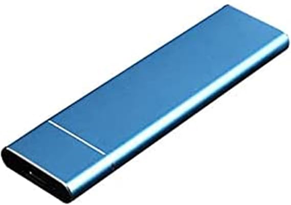 Ultra Fast External SSD, Portable Mobile Solid State Drive, Ideal for Computers, Mobile Phones Blue,8TB