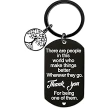 Thank You Gifts Appreciation Keychain - Employee Volunteer Appreciation Gift for Women Men, Teacher Nurse Coworkers Keychains