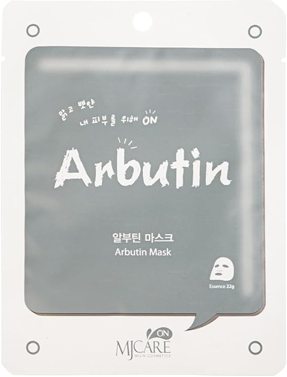 Mjcare On Arbutin Mask - Arbutin Özlü Yüz Maskesi 5'li