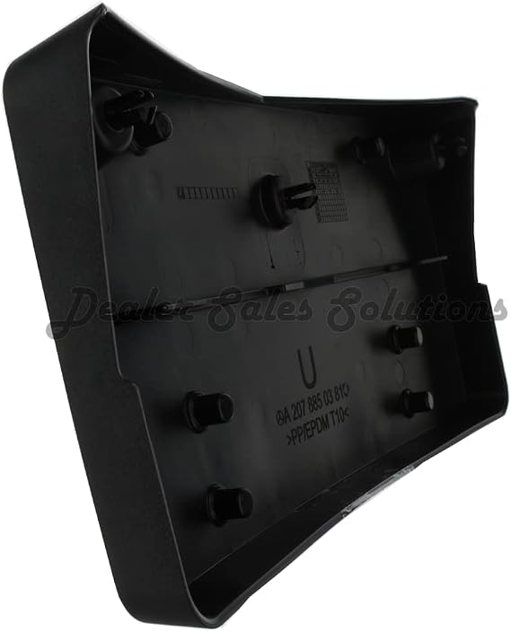 Front License Plate Bracket Mount Panel Moulding Base OEM w212
