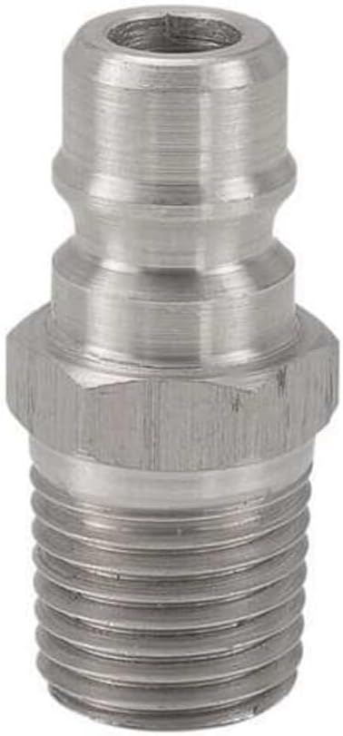 Coupler Nipple, 1/2-14, 1/2 In. Body, Steel