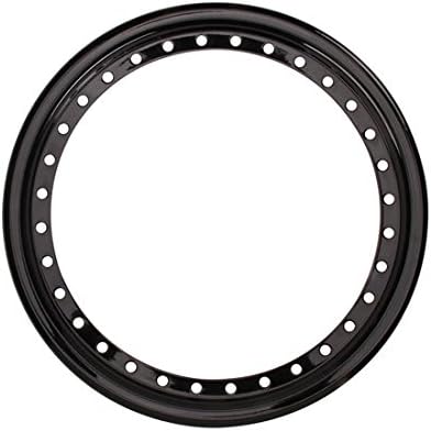 AERO 15 Inch Silver Outer Beadlock Ring, Lightweight Steel, 3-1/4