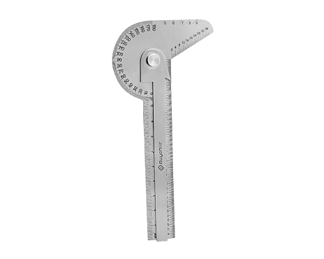 Buyohlic Multi Purpose Protractor Square Rule Centre Finder Drill Point Gauge Hand Tools