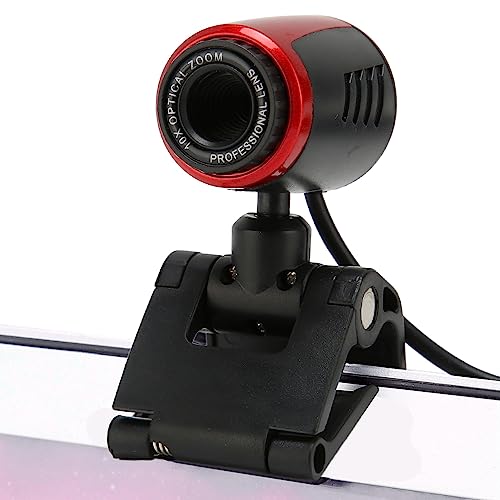 Bewinner USB2.0 Video Camera with MIC 16MP HD Webcam Web Camera Cam Glass Lens 360 Degree Mini Web Camera for Computer PC Desktop Laptop Support Video