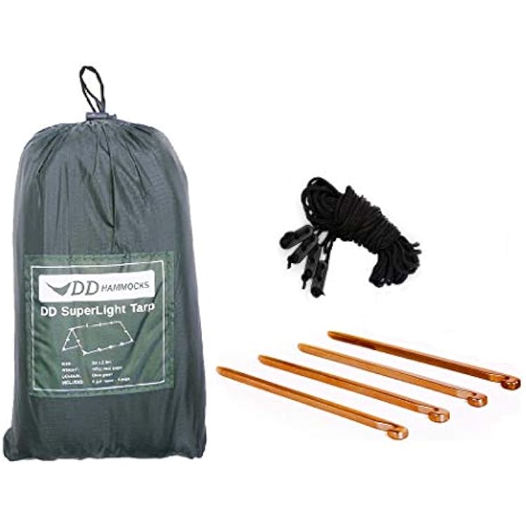 DD Hammocks Superlight Tarp Olive Green