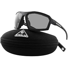 REV Z87+ Powersports Motorcycle Riding Goggles HD High Contrast UV400 Sports Wrap Sunglasses Safety Glasses