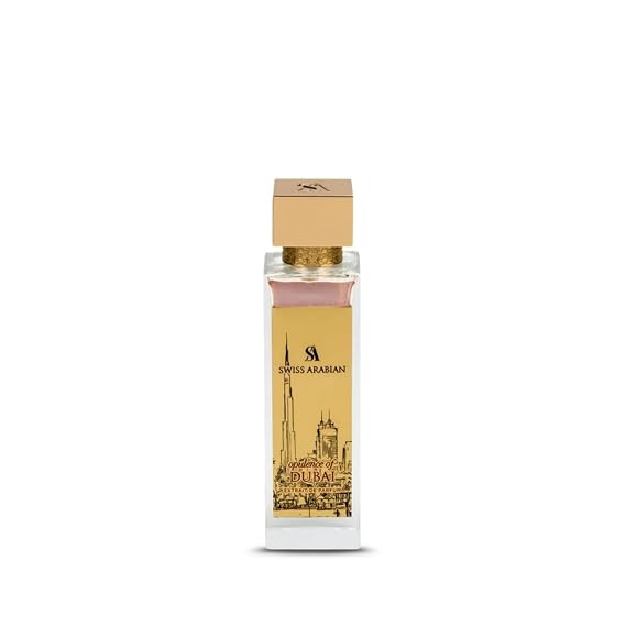Swiss Arabian Opulence of Dubai Extrait de Parfum, 100ml, Premium Quality Perfume, Women and Mens Fragrance, Spicy, Gourmand, Woody Luxurious Blend Perfume for Men and Women