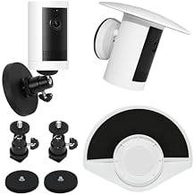 Camera Rain Cover and Adjustable Camera Mount Compatible with Ring Outdoor Cam Plus