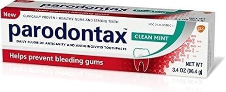 Parodontax Clean Mint Daily Toothpaste, 3.4 oz. Per Tube (11 Pack)