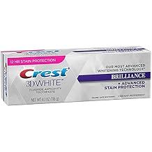 Crest 3D White Brilliance  Advanced Stain Protection Vibrant Pepermint 4.1oz