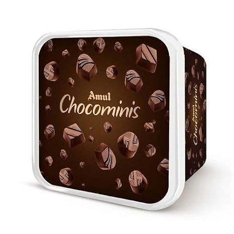 Amul Choco Minis Chocolate Box, 250G and Silver Plated Coin Combo