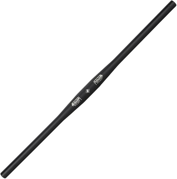 640-740MM Extra Long Bicycle Handlebars 31.8mm Aluminum Alloy MTB Handlebar Rise 15MM Mountain Bike Road Bicycle Riser/Flat Bar Black (Color : Flat Bar, Size : 680mm)