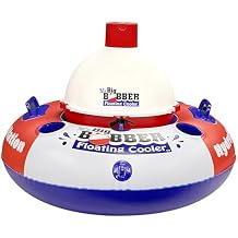 Hydration Station Float and Big Bobber Floating Cooler Bundle, Durable Inner Tube with Cup Holders & Mesh Bottom, Portable Drifter Cooler, Keeps Drinks Cold for Tubing, Boating & Outdoor Fun