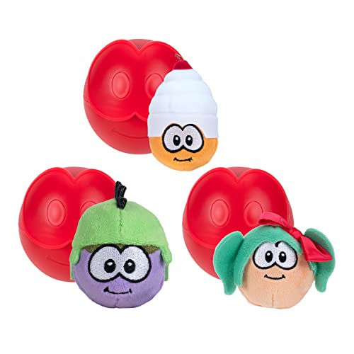 Roblox Collection: Meep City Micro Plush Mystery 3-Pack [Includes 3 Exclusive Virtual Items]