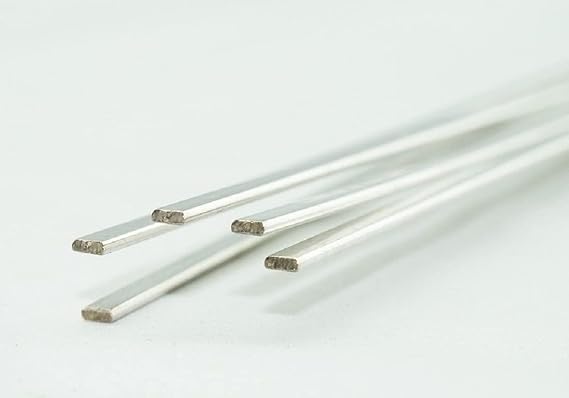 WeldingCity 5-pcs Copper Phosphorus Filler Brazing Rod Silver 15% (BCuP-5) 16" x 1/8" x 0.050" for Air-Conditioning and Refrigerator Connection