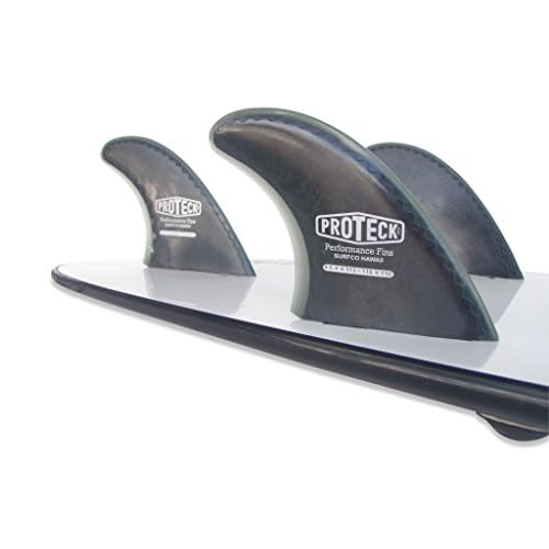SurfCo - Pro Teck Performance Surfboard Future Thruster Fin Set in 4, 4.25 or 4.50 Set of 3