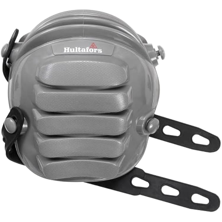 Hultafors Work Gear HT5217 All-Terrain Gel Kneepads for Work with Thick Layered Gel Cushion, High Density Closed-Cell Foam and Neoprene Padding, All-Terrain Cap Design, Flexible Rubber Straps