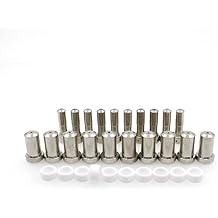 PT-23&27 Plasma Electrode Nozzle Tip 30A Swirl Ring 33366 33368 33367 30pcs