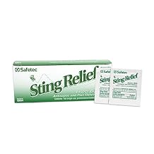 Safetec Sting Relief Wipes, 150 Count Box