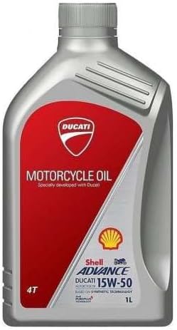 DUCATI SHELL ADVANCE 15W-50 OIL, Sold by Mancuso Powersports in Houston TX.