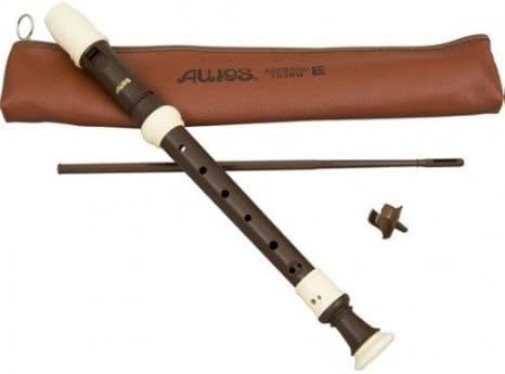 FLAUTA DULCE SOPRANO - Aulos (703B) Barroca (Plastico) 3 Piezas