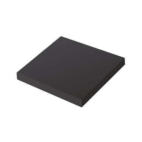 stonylab High Purity Glassy Carbon Sheet, 1 Pack for Electrochemical Experiments