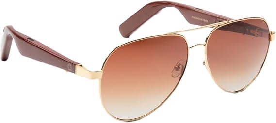 Lucyd Lyte Jupiter XXL Bluetooth Audio Sunglasses for Men, Open-Ear, UV400