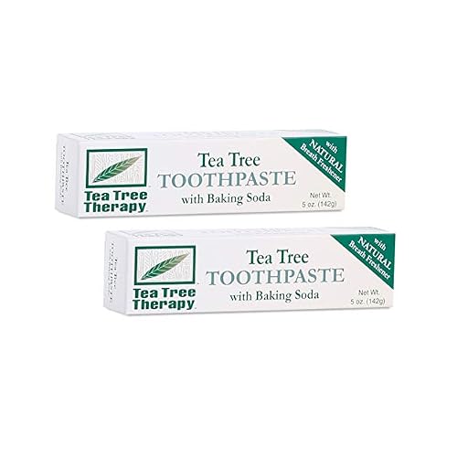 Tea Tree Therapy Toothpaste with Baking Soda 5 Oz Pack of 2