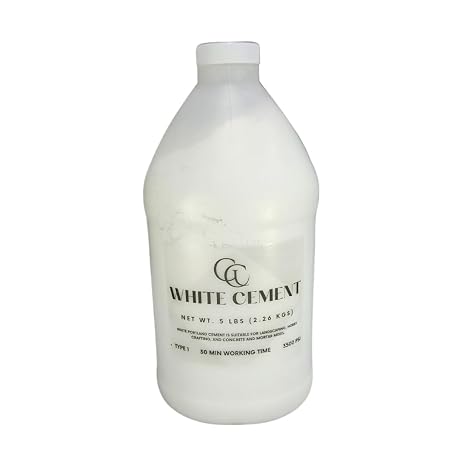 White Portland Cement, Type 1, 30 Min Working Time (1, 5 lbs)