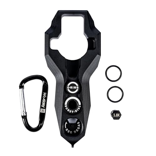 HK Army Tank Regulator Multi-Tool wORings, Burst Disc, Carabiner